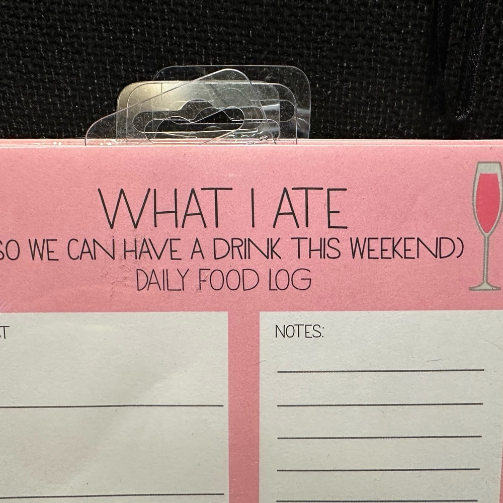 What I ate daily food log